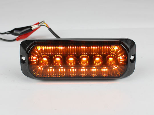 Led Светлина За Страничен Маркер 12/24v Бял Опушен 0284