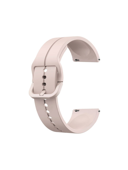 Samsung Galaxy Watch 42mm 20mm Loop Silicone Watch Band Pink Samsung Galaxy Watch 42mm 20mm Loop Silicone Watch Band Pink