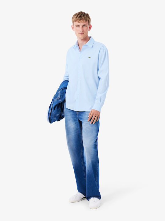 Lacoste Herrenhemden Hellblau Lacoste Herrenhemden Hellblau