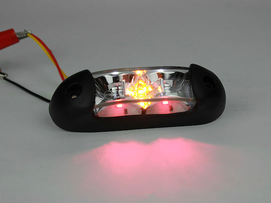Led Маркерна Светлина 2 Лед 12/24v Бяла 0318