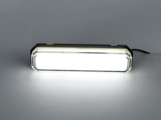 Комплект 5 Неонови LED Светлини За Страничен Маркер 12/24v Бели 84 мм 0250b