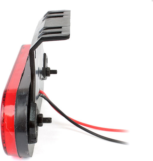 Set 2 Lumini De Volum Pentru Camioane Neon Led Suspendate 20 Leduri Roșii 12/24v 115 Mm 0295k