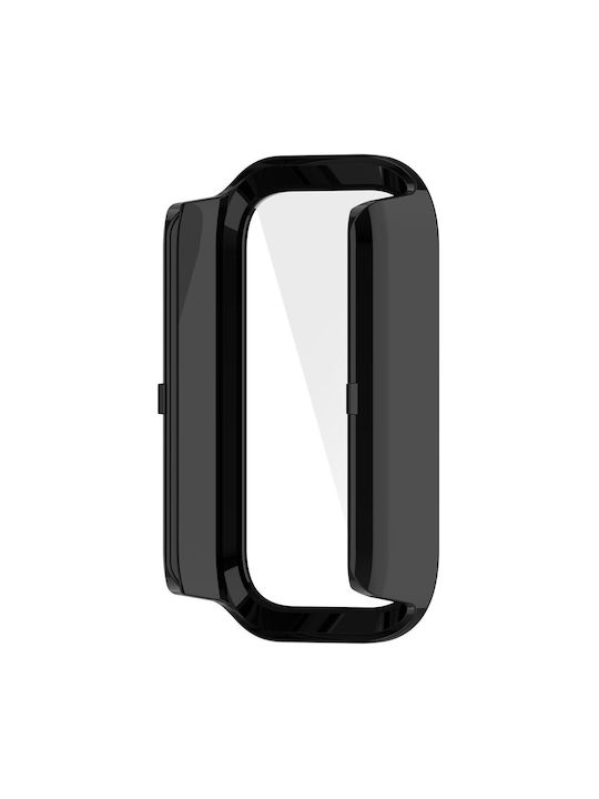 2 in 1 Protective Case + Tempered Glass Xiaomi Smart Band 9 Active Redmi Band 3 Black