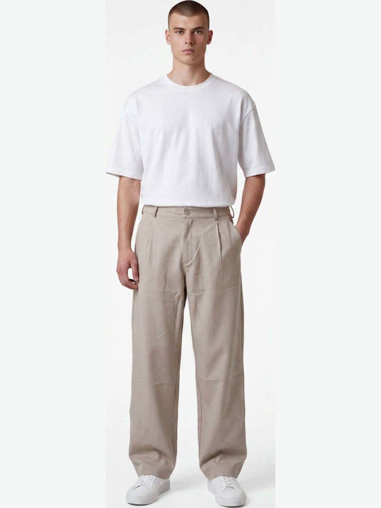 Pantaloni bărbați Relaxed Fit Bej