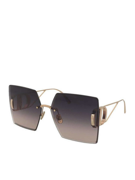 Dior Sonnenbrillen Rose Gold mit Rahmen