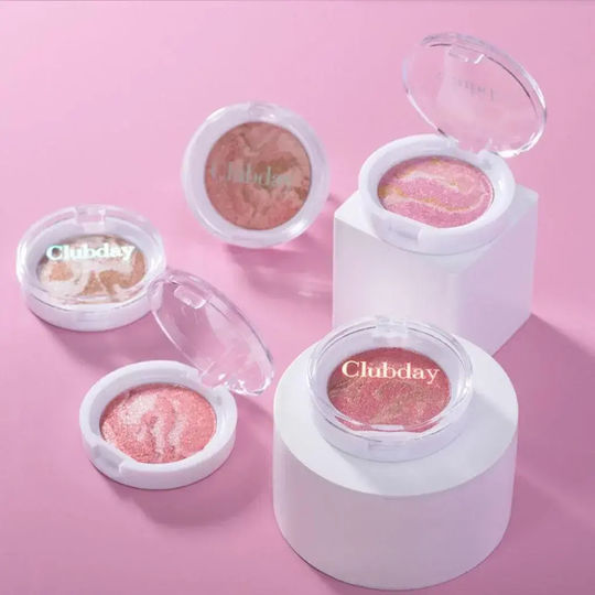 Blush & Highlighter Palette 3 Shades 1 Piece