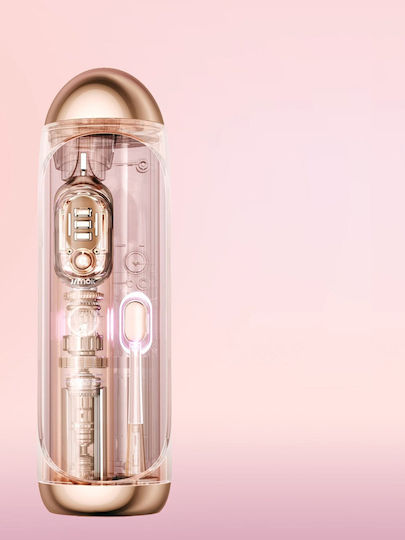 JIMOK Water Flosser με Αισθητήρα Πίεσης και Θήκη Ταξιδίου Ροζ Χρυσό