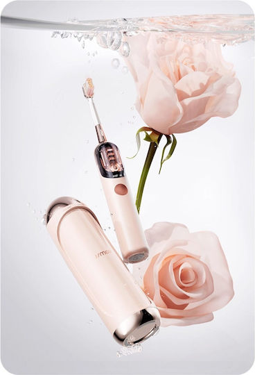 JIMOK Water Flosser με Αισθητήρα Πίεσης και Θήκη Ταξιδίου Ροζ Χρυσό