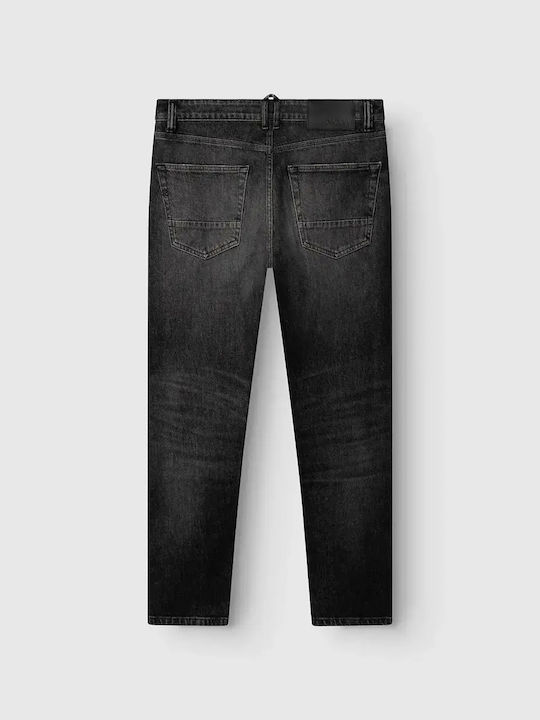 Gabba Pantaloni De Blugi Relaxed Tapered Fit Negru Gabba Pantaloni De Blugi Relaxed Tapered Fit Negru