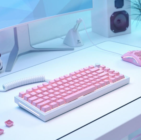 Glorious Pc Gaming Race Glorious Gmmk Abs Doubleshot V2 Usa Base Kit Pink