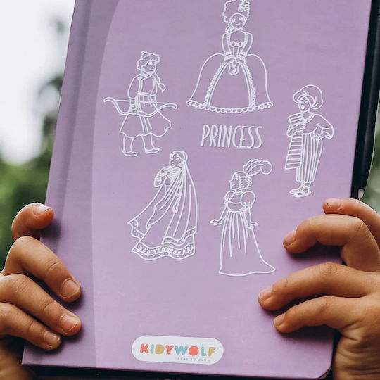 Προσφορα Kidywolf Tablet Ζωγραφικής 30 Κάρτες Princess & Μικρόφωνο Καραόκε Ροζ