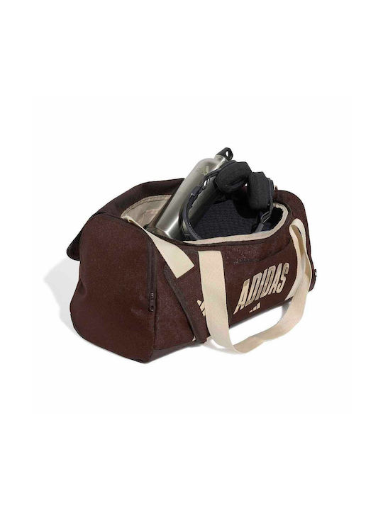 adidas Duffel S Shoulder Bag for Gym Brown