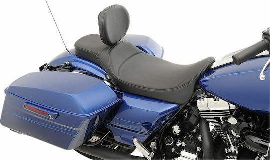 Drag Specialties Saddle Predator 0801-1005 Harley Davidson Flhtk 1690 Abs 11-16 1pc Black