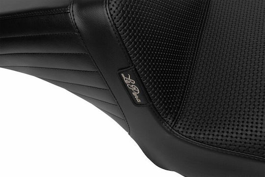 Le Pera Motorradsattel Kickflip Lv-597bw Harley Davidson Fltrxse 1977 Abs 24 1er Stück Schwarz