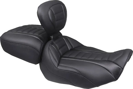Mustang Touring Wide Saddle 88420 Harley Davidson Fltrxse 1977 Abs 24 1pc Black