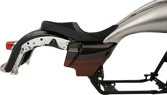 Drag Specialties Touring Saddle 0801-1076 1pc Black