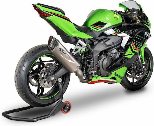 Spark Цялостна Изпускателна Система Force Tri-oval Conical Gka8855t Kawasaki Zx-4 Rr 400 Abs 24
