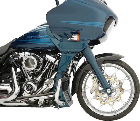 Klock Werks Front Fender Kwf-01-0308 Hugger Harley Davidson Flhtk 1868 Abs 19-24 Black
