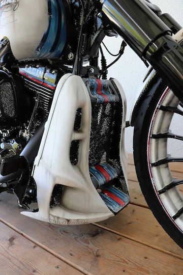 Cultwerk Motorrad Schutzkleidung Rahmen Schwarz