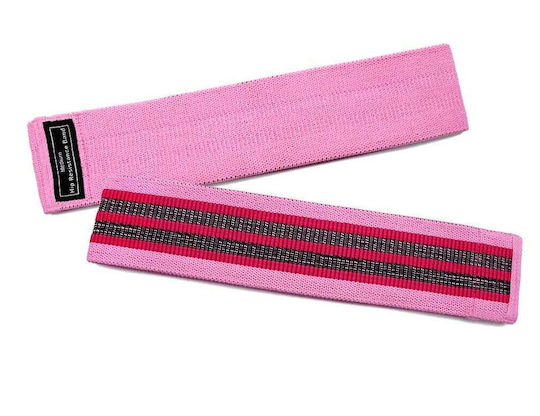 Bandă de rezistență Mini Band Mediu Roz 0.36m