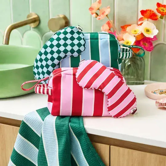 Θαλάσσης Πετσέτα Microfiber Σώματος σε Θήκη Μπεζ 160x90εκ. Summer Escape Set