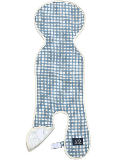 La Millou Car Seat Cover Blue Berry Vichy