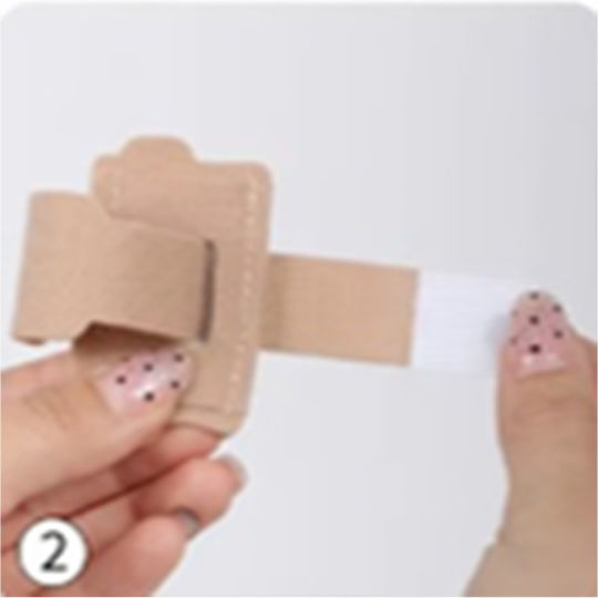 Ipinsoles034 Stoffliches Fußpolster Isolationsscheide Für Zehen One Size
