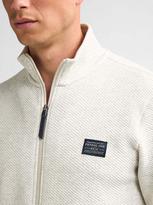 Men's White Cardigan