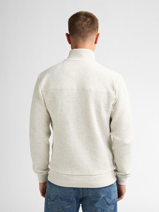 Men's White Cardigan