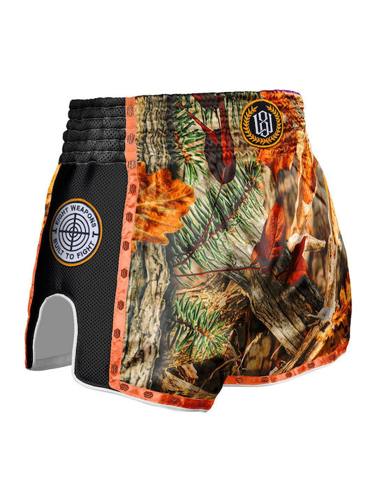 Muay Thai Shorts 8 Weapons Hunter Autumn Camo