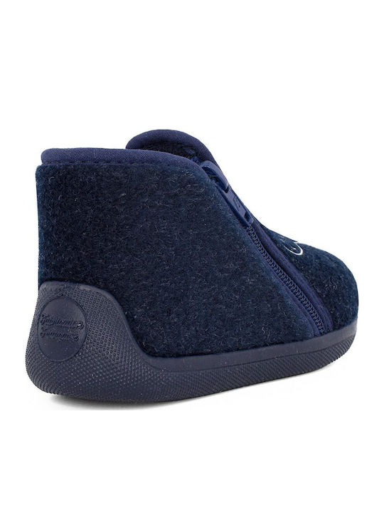 Boot Slippers Blue