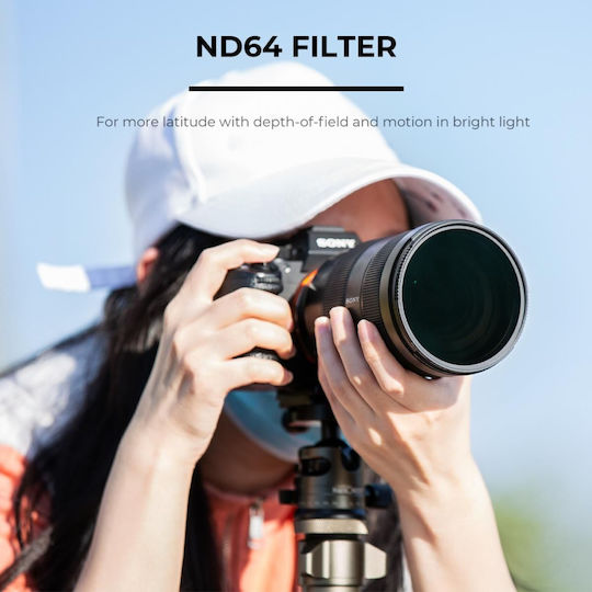 K&F Concept Nano-X Филтър ND Диаметър 49mm за Фотографски Обективи