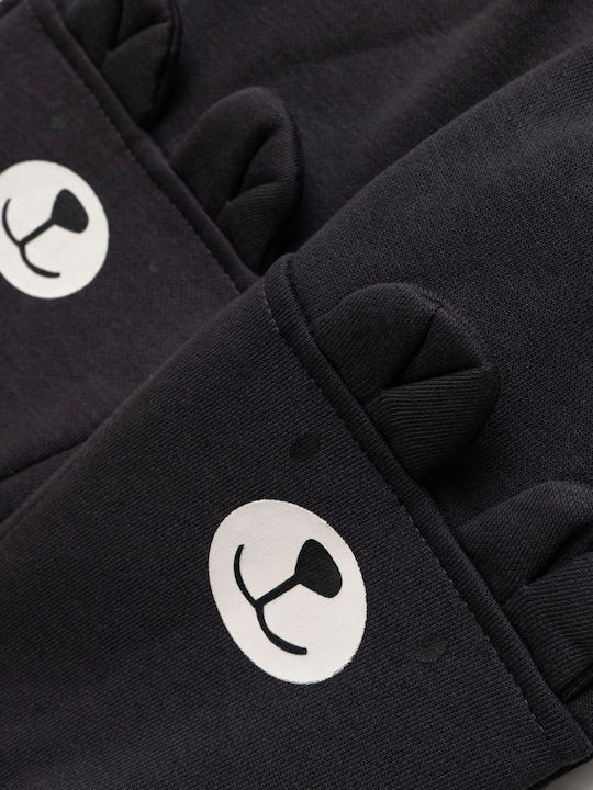 Kids Sweatpants Set Mint - Anthracite