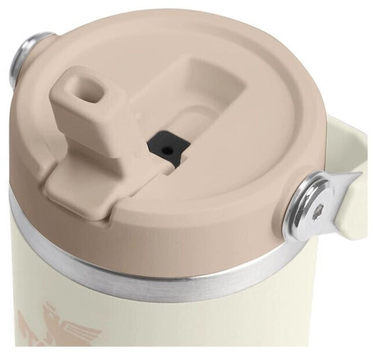 Stanley Iceflow Flip Чаша Термос Неръждаема Стомана Без BPA 890ml Бежов