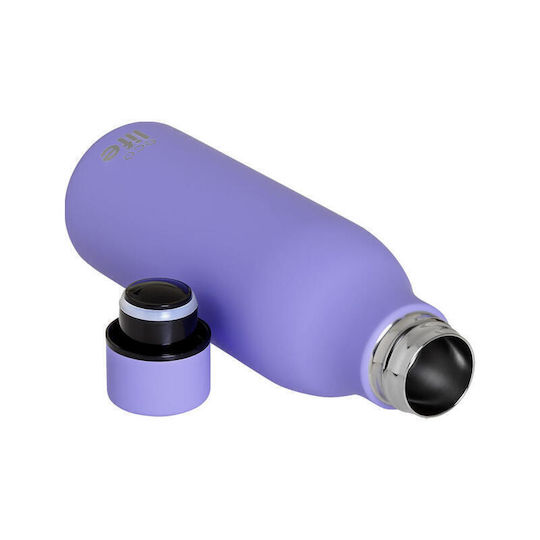 Ecolife Flasche Thermosflasche Rostfreier Stahl BPA Frei 550ml Ecolife Lavender
