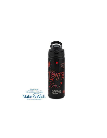 Nava "we Care" Бутилка Термос Неръждаема стомана 500ml We Care с Сламка