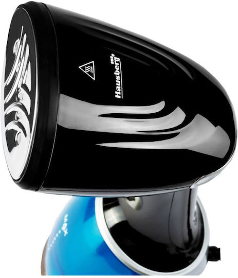 Hausberg Aparat de Calcat Vertical De Mână 1500W Cu Rezervor 220ml Albastru