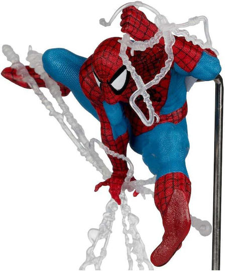 Mcfarlane Toys Spiderman Marvel - Spider-man (marvel Age #90) 1/10 By Todd Mcfarlane Collectible Figure Height 18cm in Scale 1:10