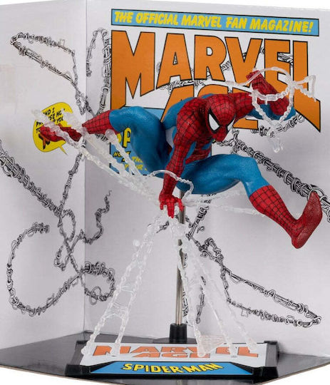 Mcfarlane Toys Spiderman Marvel - Spider-man (marvel Age #90) 1/10 By Todd Mcfarlane Collectible Figure Height 18cm in Scale 1:10