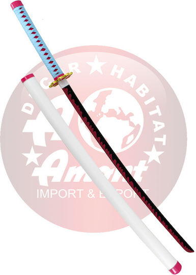 Amont Dämonenjägerin Katana Replik Kanroji Mitsuri 101 cm Sammelbare Figuren