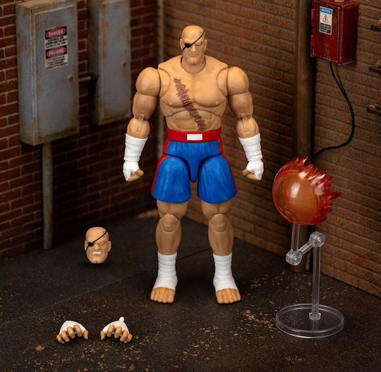 Jada Toys Ultra Street Fighter Action-Figur Höhe 15cm in Maßstab 1:12