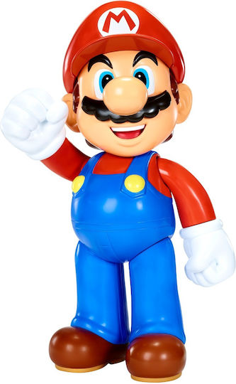 Jakks Pacific Super Mario: Mario Φιγούρα Δράσης 49εκ.