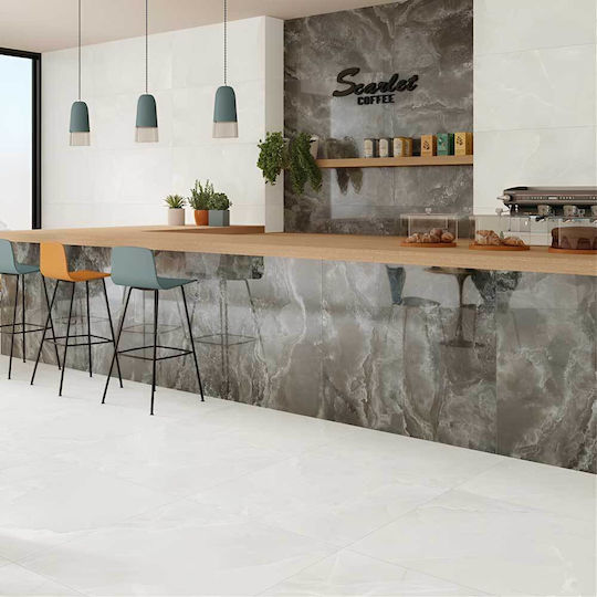 Stn Ceramica Πλακάκι Δαπέδου Εσωτερικού Χώρου Γυαλιστερό 120x60cm