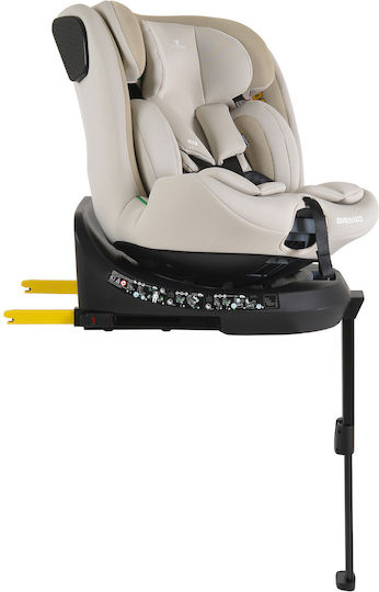 Cangaroo Bravo столче за кола i-Size с Isofix Vanilla Beige
