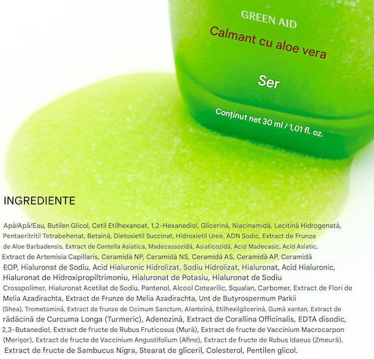 Eqqualberry Aloe PDRN Serum Calmante și Hidratant pentru Față cu Centella Asiatica și Niacinamidă pentru Strălucire 30ml