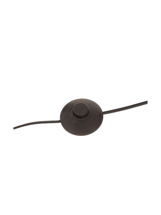 Yulia Floor Lamp with Lamp Bulb Base for E27 Bulb Black