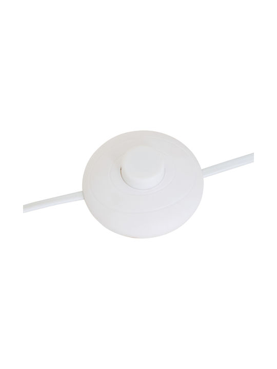 Sergio Vintage Stehlampe mit Lampenbirnensockel für E27 Braun