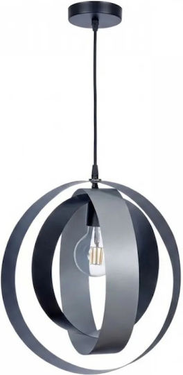 NG Santas Deckenleuchte Silber mit Lampenbirnensockel E27 40x40x80cm