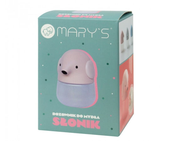 Mary's Led Lamps Mary's Παιδικό Dispenser Αντλία Σαπούνι Ελεφαντάκι Ροζ 901.00074