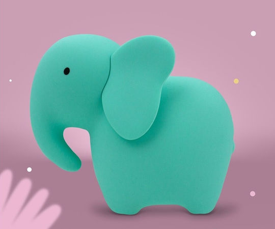 Mary's Led Lamps Mary's Kids Night Light Elephant Turquoise 901.00114
